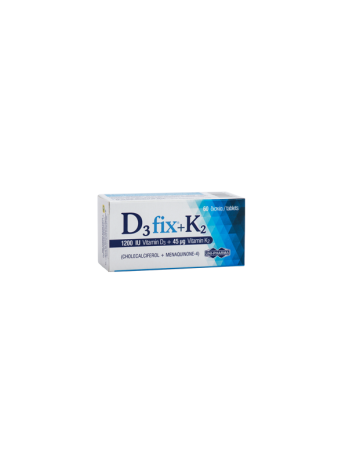 Uni-Pharma D3 Fix 1200iu + K2 45mg 60 κάψουλες