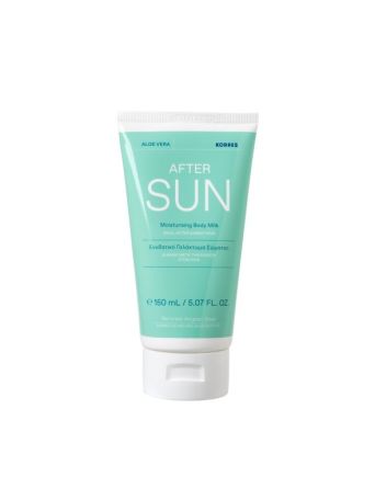KORRES Aloe Vera Ενυδατικό Γαλάκτωμα Σώματος Για Μετά Την Έκθεση Στον Ήλιο 150ml
