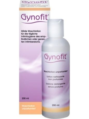 Gynofit Απαλή Λοσιόν Καθαρισμού για την Ευαίσθητη Περιοχή Χωρίς Άρωμα 200ml