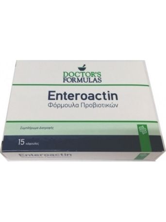 DOCTOR'S FORMULAS ENTEROACTIN ΦΟΡΜ.ΠΡΟΒΙΟΤΙΚΩΝ 15CAPS