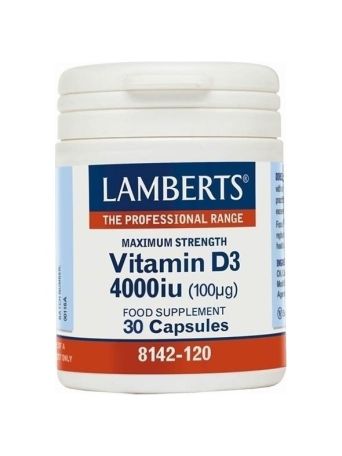 LAMBERTS VIT. D 4000IU 30 CAPS