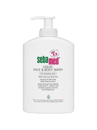 Sebamed Liquid Face & Body Wash 1000ml