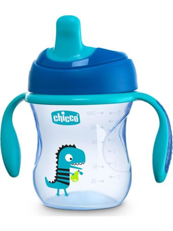 CHICCO ΕΚΠΑΙΔΕΥΤΙΚΟ ΚΥΠΕΛΛΟ 6Μ+  ΜΠΛΕ 200ML