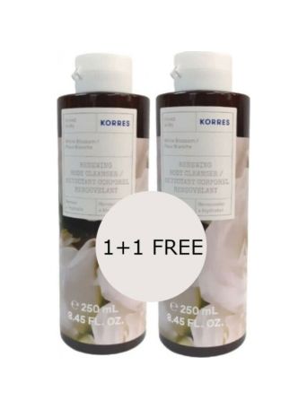 Korres Λευκά Άνθη Body Cleanser 2x250ml