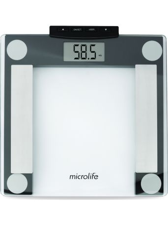 Microlife WS 80 Ψηφιακή Ζυγαριά με Λιπομετρητή σε Γκρι χρώμα
