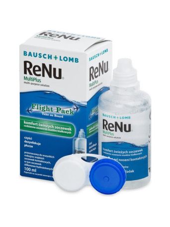 Bausch & Lomb ReNu MultiPlus Flight Pack Υγρό Φακών Επαφής 100ml