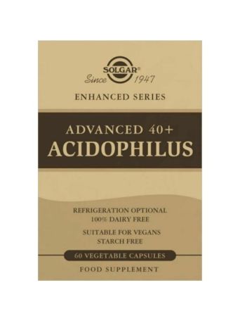 Solgar Enhanced Series Advanced 40+ Acidophilus 60 φυτικές κάψουλες