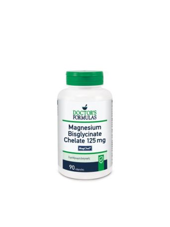 Doctor's Formulas Magnesium Bisglycinate Chelate 125mg 90 κάψουλες