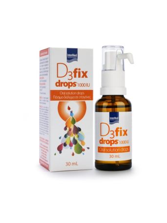 Intermed D3 Fix Drops 1000iu 30ml