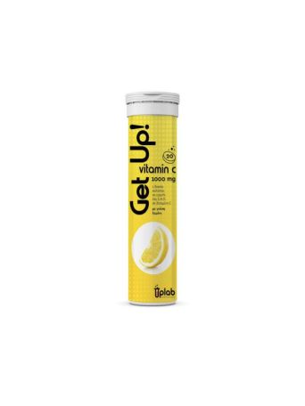 Uplab Pharmaceuticals Get Up Vitamin C 1000mg Λεμόνι 20 αναβράζοντα δισκία