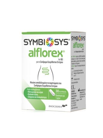 Biocodex Symbiosys Alflorex για Το Σύνδρομο Ευερέθιστου Εντέρου 30 κάψουλες