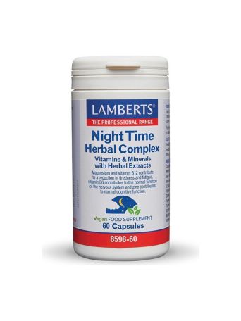 LAMBERTS NIGHT TIME HERBAL BLEND 60CAPS