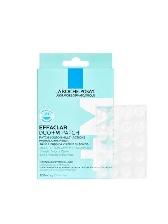 La Roche Posay Effaclar Duo+M Patch Αυτοκόλλητο Επίθεμα Πολλαπλών Δράσεων κατά των Ατελειών, 22τμχ