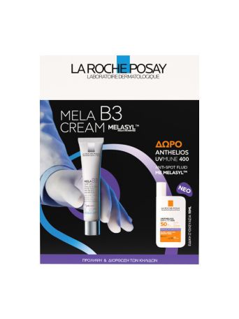 La Roche Posay Promo Mela B3 Cream Spf30, 30ml & Δώρο Anthelios UVMune 400 Anti-Dark Spot Fluid Spf50+, 15ml