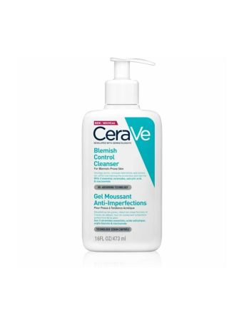 CeraVe Blemish Control Gel Καθαρισμού Προσώπου για Ακνεϊκές Επιδερμίδες 473ml