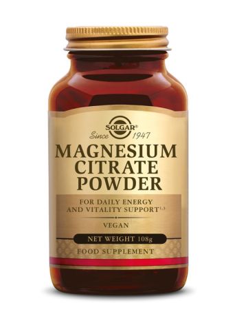 Solgar Magnesium Citrate 250mg 108gr