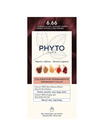 PHYTO PHYTOCOLOR 6.66 CHATAIN CLAIR CERISE INT