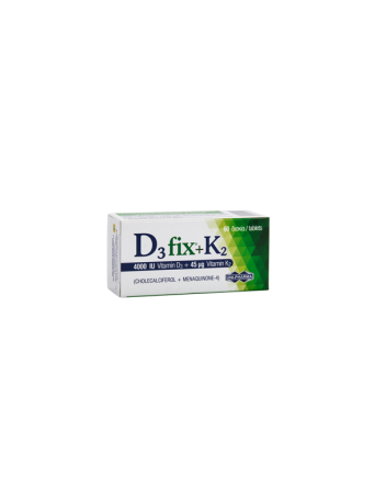 Uni-Pharma D3 Fix 4000iu + K2 45mg 60 κάψουλες