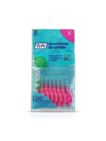 TEPE ΜΕΣΟΔΟΝΤΙΑ 0.40MM ΦΟΥΞΙΑ XXXX-FINE 8ΤΕΜ