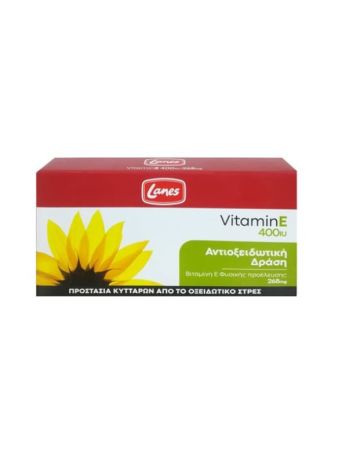 Lanes Vitamin E 400iu 268mg 30 κάψουλες