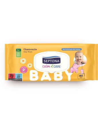 SEPTONA ΜΩΡΟΜΑΝΤΗΛΑ CALM N΄ CARE ΧΑΜΟΜΗΛΙ 80 τμχ ΜΕ ΚΑΠΑΚΙ