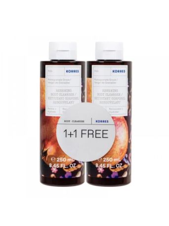 Korres Pomegranate Αφρόλουτρο (2x250ml) 500ml
