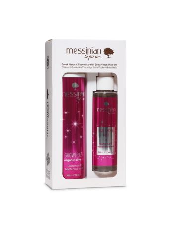 Messinian Spa Promo Glamorous & Mysterious Scent Shower Gel 300ml & Hair & Body Mist 100ml