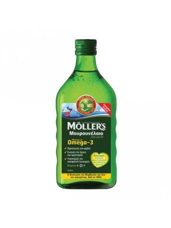 Mollers Μουρουνέλαιο Λεμόνι 250ml