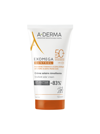 ADERMA EXOMEGA CONTROL CREME EMOLIENTE SPF50+ 150ml