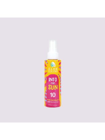 ALOE+COLORS INTO THE SUN TANNING OIL SPF 10 150ml