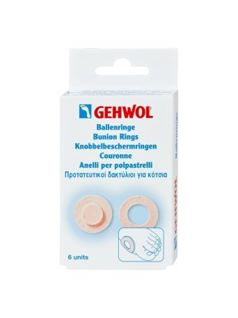 Gehwol Bunion Rings Round 6τμχ