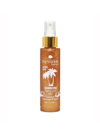 MESSINIAN SPA HAIR Shimmering - Hair & Body Mist - Coconut Heliotrope & Vanilla 100ml