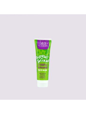 Aloe+ Colors So Fresh! So Clean! Triple Exfoliating Μάσκα Προσώπου για Καθαρισμό 60ml