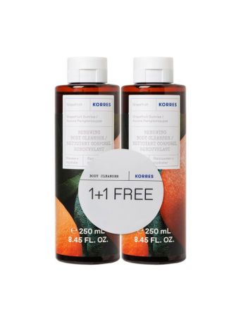 Korres Grapefruit Αφρόλουτρο (2x250ml) 500ml