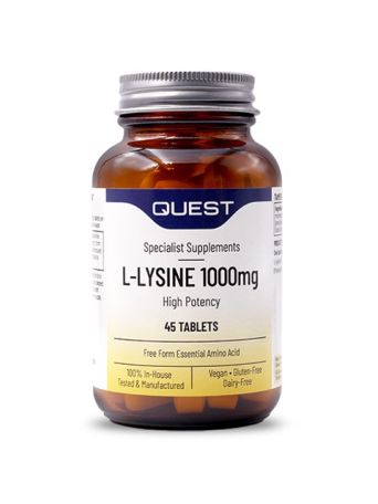 QUEST L-LYSINE 1000 MG 45 TABS