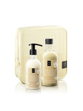 LAVISH CARE BODYCARE SET SWEET VANILLA WOODS