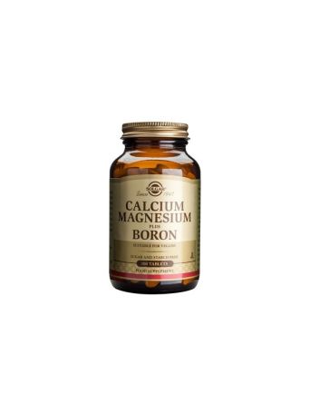 SOLGAR CALCIUM-MAGNESIUM-BORON 100TABS