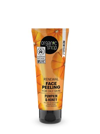 ORGANIC SHOP RENEWAL FACE PEELING FOR OILY SKIN PUMPKIN AND HONEY 75 ML