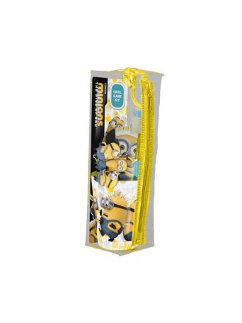 INOPLUS MINIONS POUCH SET (ΟΔΟΝΤΟΒΟΥΡΤΣΑ + ΟΔΟΝΤΟΠΑΣΤΑ ΚΑΙ ΠΟΤΗΡΑΚΙ)