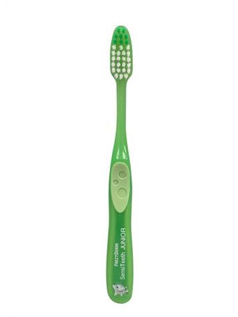 FREZYDERM SENSITEETH JUNIOR TOOTHBRUSH GREEN