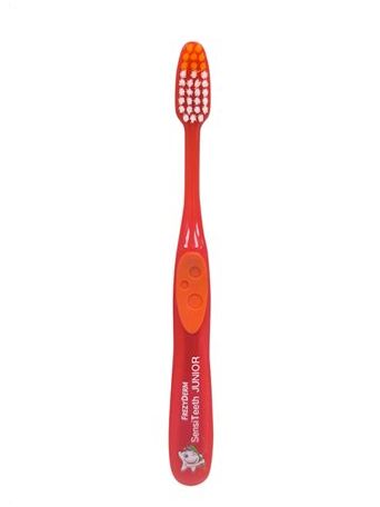 FREZYDERM SENSITEETH JUNIOR TOOTHBRUSH SOFT ORANGE