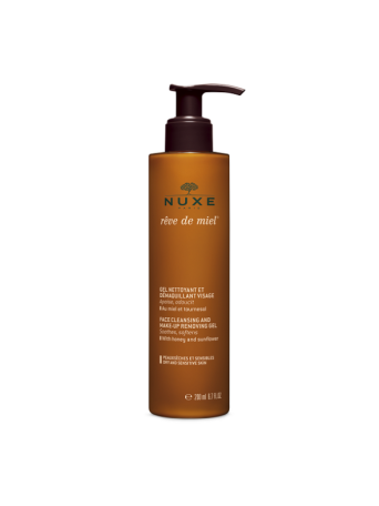 NUXE Rêve de Miel Gel nettoyant et démaquillant visage- Gel καθαρισμού και ντεμακιγιάζ προσώπου 200ML