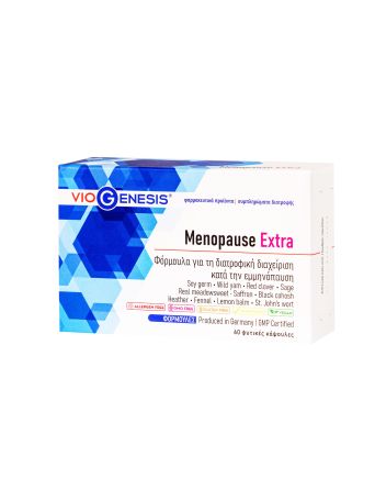 VIOGENESIS MENOPAUSE EXTRA 60 CAPS